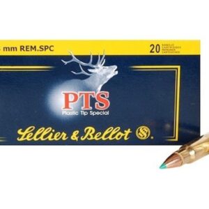 Sellier & Bellot Ammunition 6.8mm Remington SPC 110 Grain Polymer Tip Spitzer Box 600 rounds