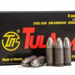 Tula 9mm luger 115 gr fmj steel case 1000 rounds