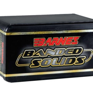 Barnes Banded Solid Rifle Bullet .577 Nitro Express 750 Grain Solid Flat Nose 300 round