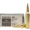 Federal Power-Shok Ammunition 300 Winchester Short Magnum (WSM) 180 Grain Soft Point 500 rounds